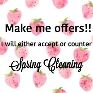 Offers welcome! Reasonable offers accepted.